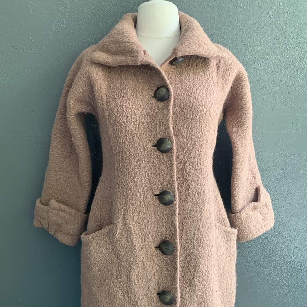 Vintage Wool Trench - Picture 2 of 9